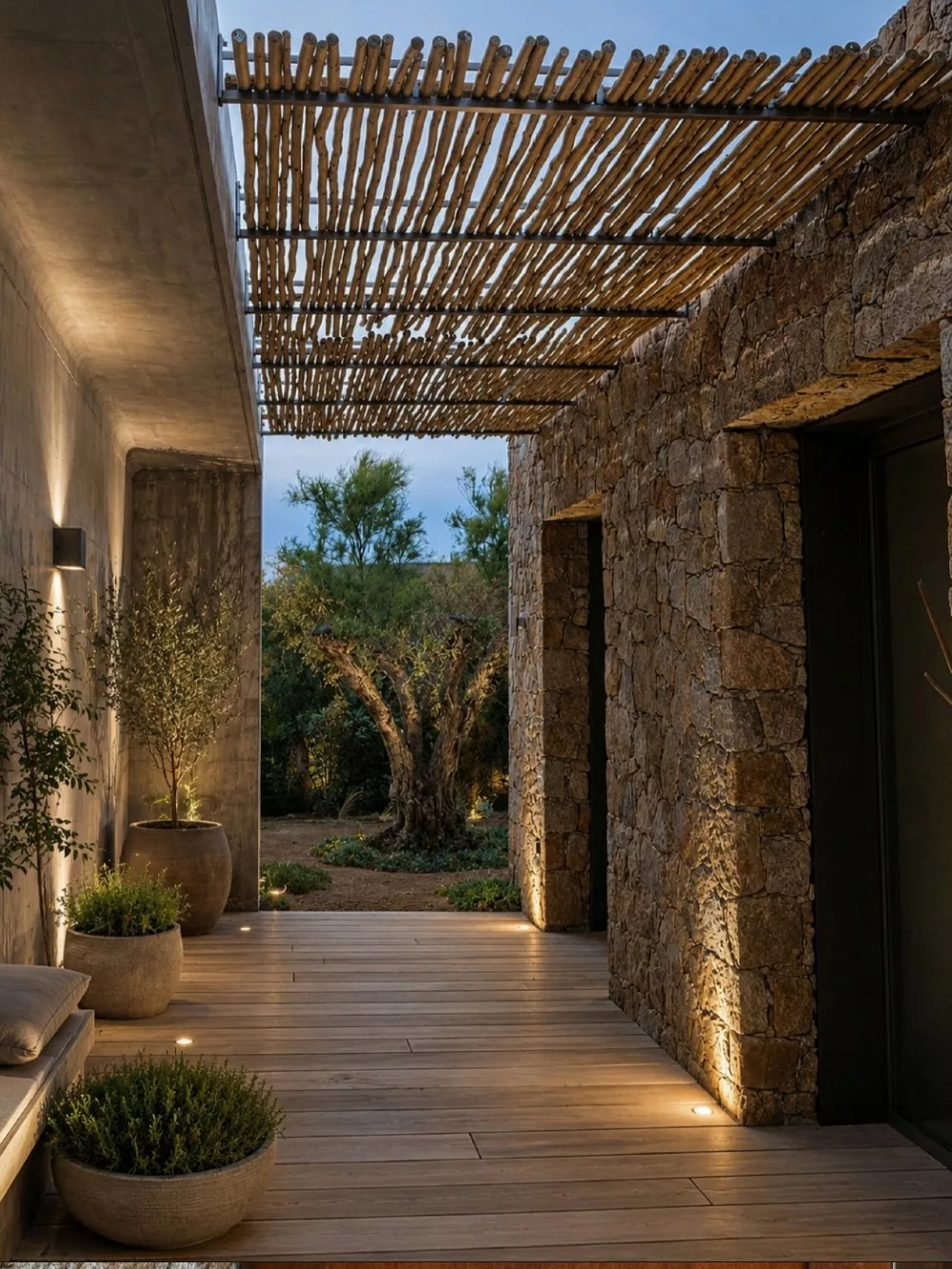 pergola fer forge corse